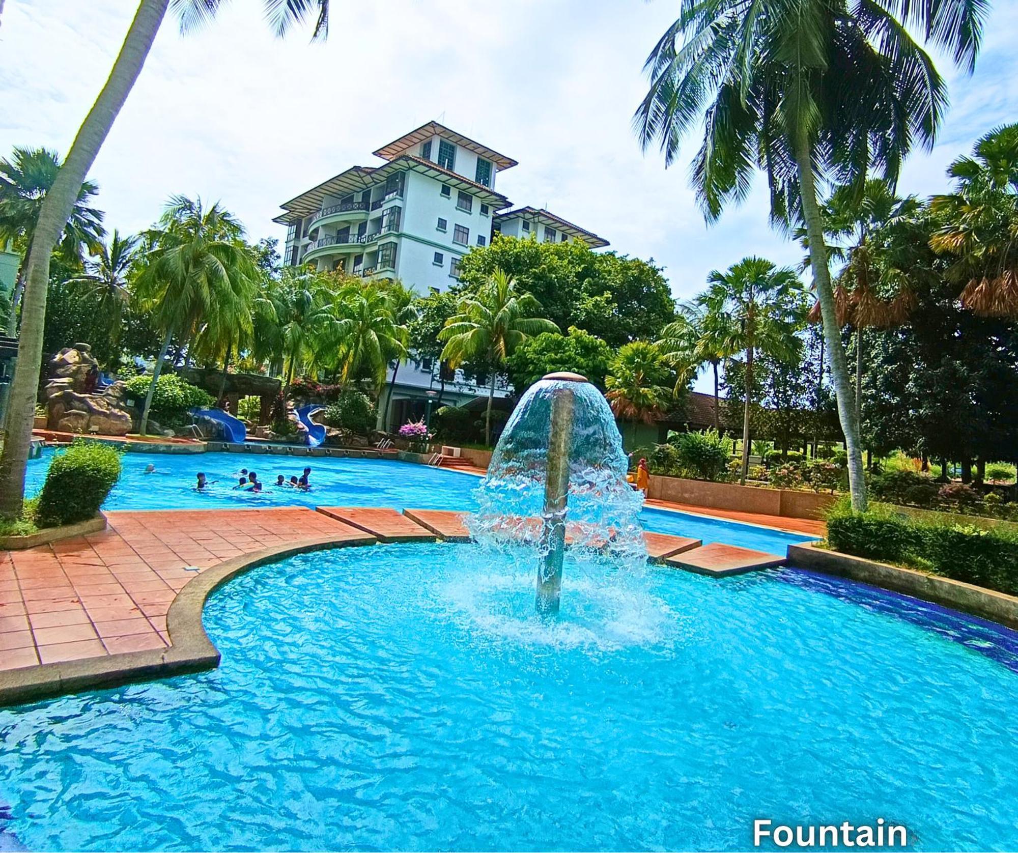 Costa Mahkota View 1-bedroom, 2 Queen Beds, 600mbps Wifi Apartment Malacca